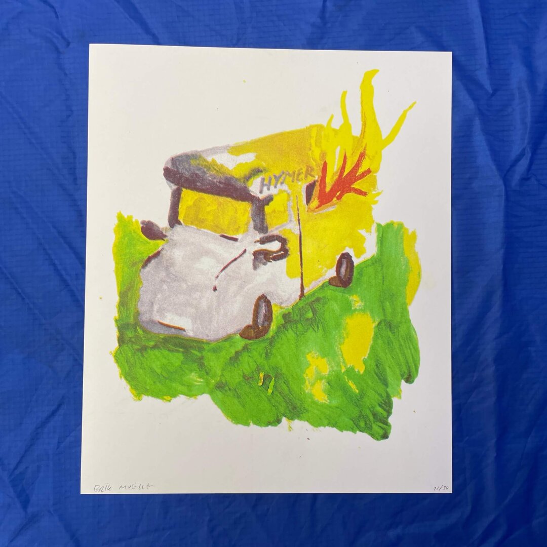 Erik Müller —  Hymer (Van on Fire)