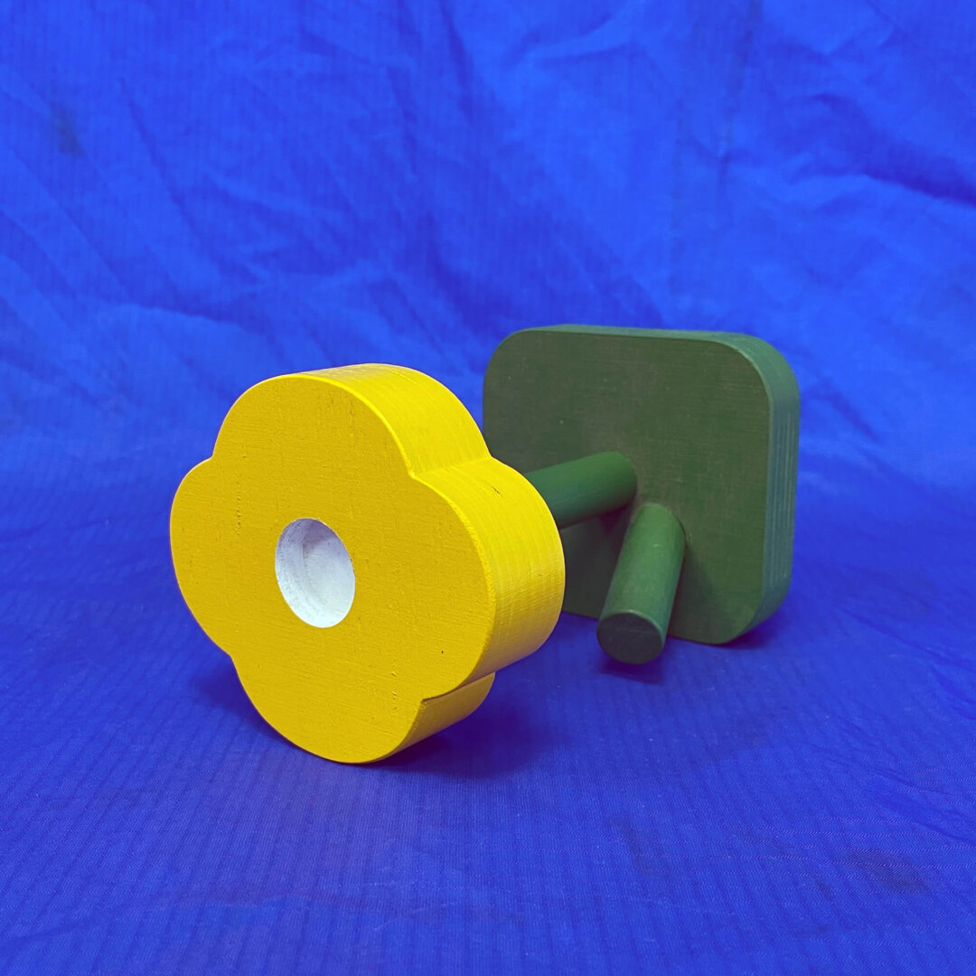 Jay Daniel Wright — Flower Candle Holder⁣
