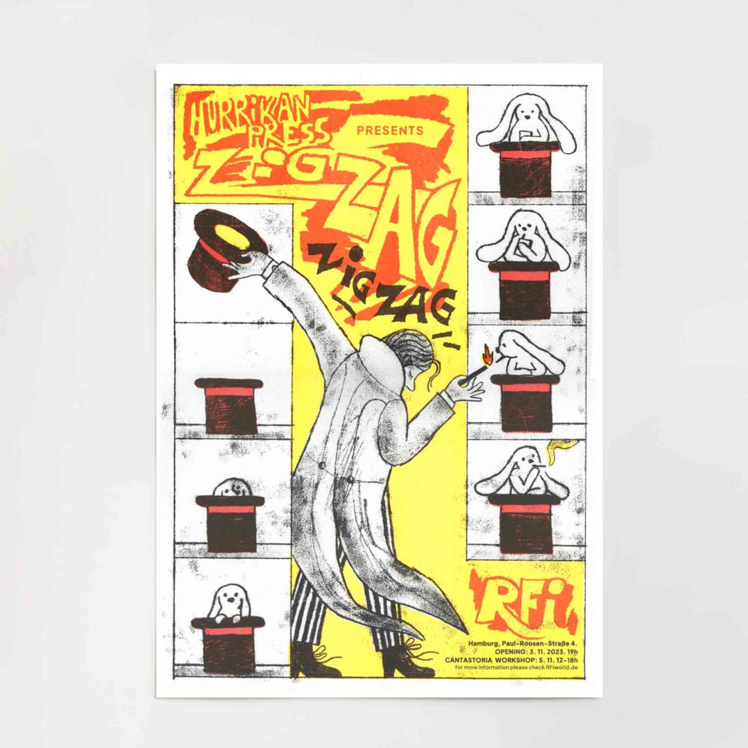 Hurrikan Press — ZIGZAG  Expo