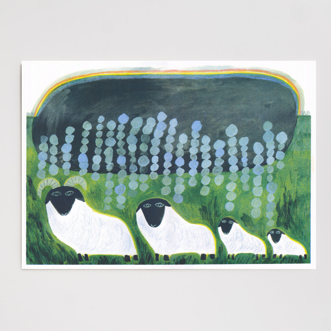 Molly Fairhurst — Sheep in the rain